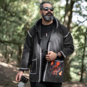 professional pinstripe blazer